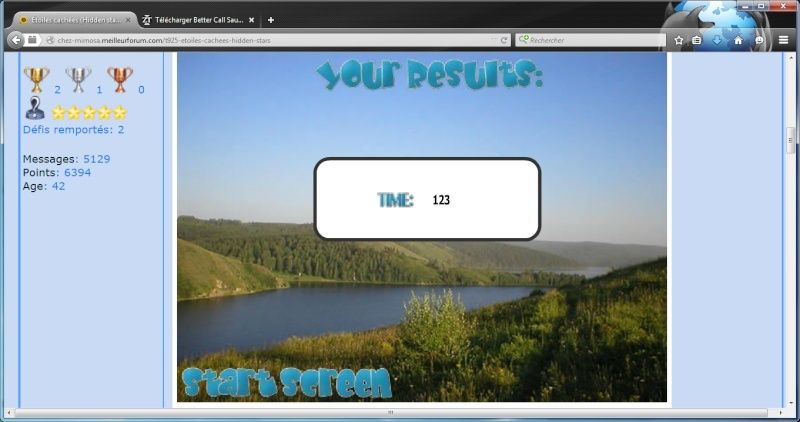Hidden stars-2 ( série Minispeless) Score-11