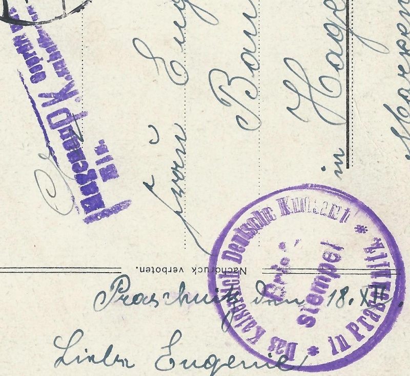 1916 - Pologne vers Hagenau - Texte en Allemand ou Alsacien Elsass11