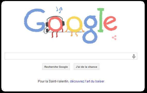 Logo du 14/02/2015 ( All navigateurs ) Google15