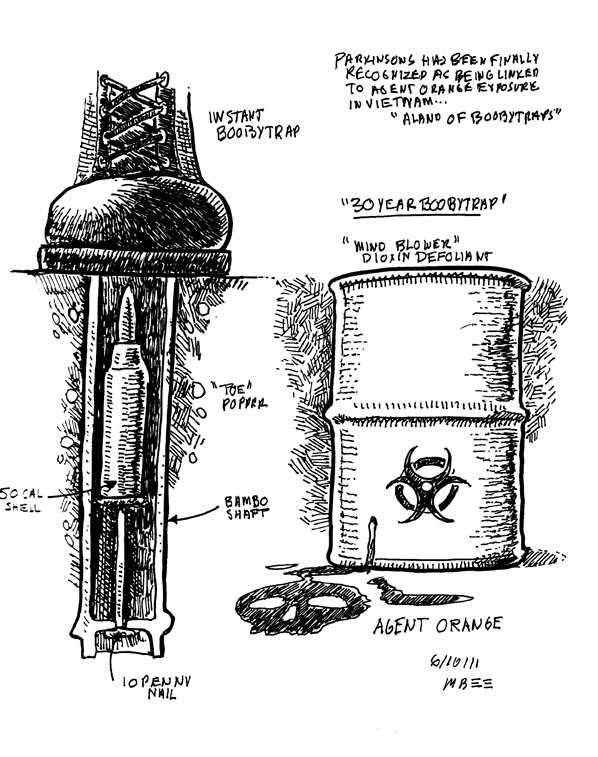 Les pièges en bambou Vietcong (Booby traps) partie 1 Booby10