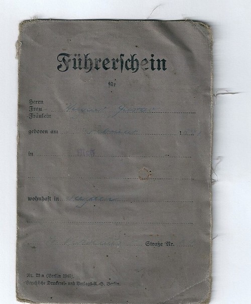 Document allemand ww2 Numyri16