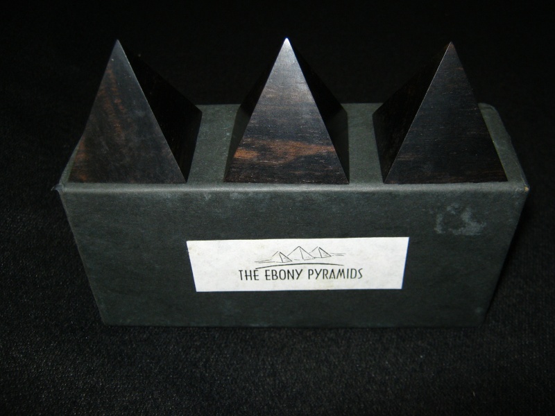 THE EBONY PYRAMIDS CONES (NEW) 01310