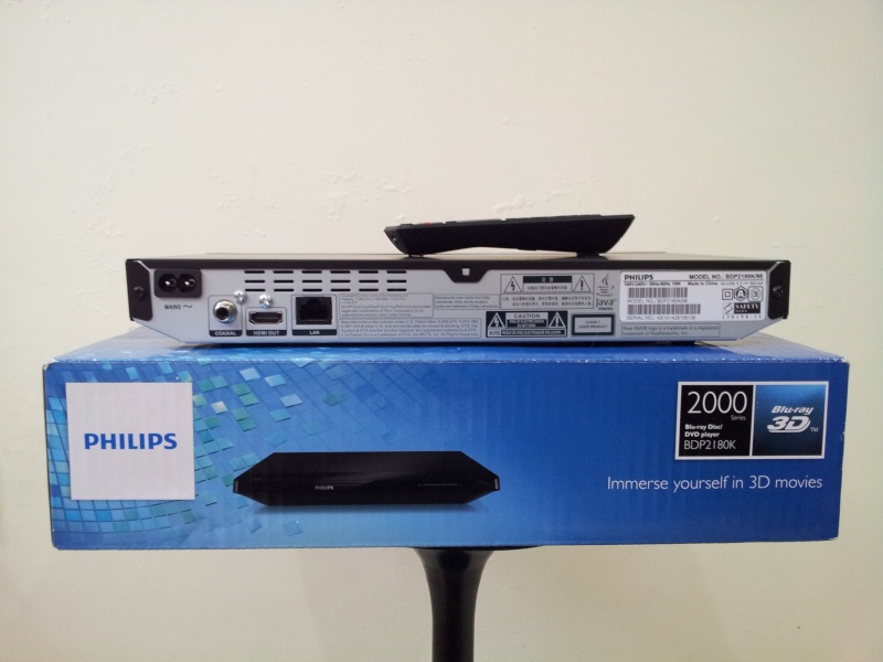 Philips 3D USB HDMI Blu-Ray Disc Player Bdp2100K/98  20150245