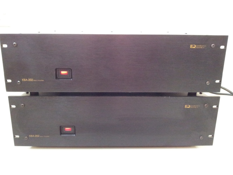 Kinergetics Research USA KBA-202 Mono Block 200Watts Power Amplifier  ( Used ) 20150323