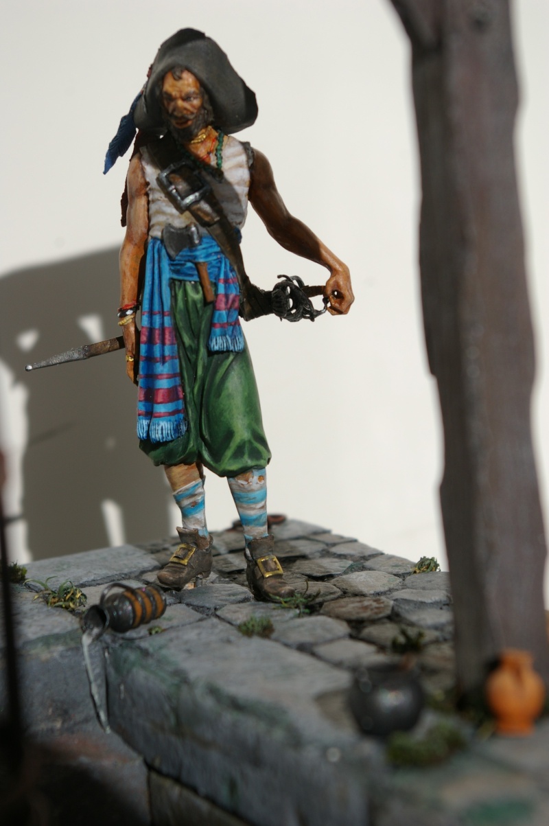 pirate 75 mm acrylique  Pirate19