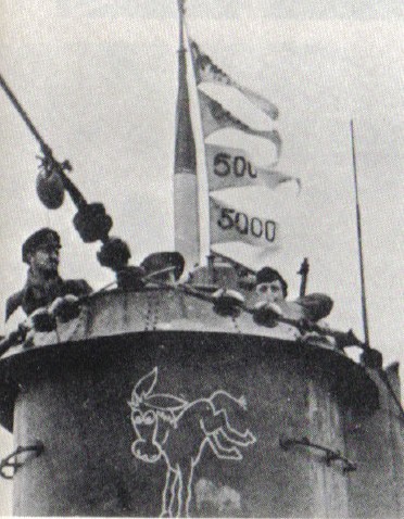 COMMANDANT DU U-BOOT 338 ," L 'Ane Sauvage U-33810