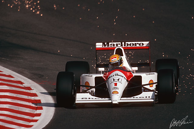 MP4/6 Ayrton Senna GP de Belgique Senna_10