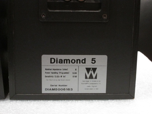 Wharfedale-Diamond 5-Bookshelf Speaker-( Sold ) Diamon20