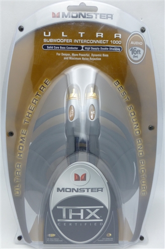 Monster Ultra Subwoofer Interconnect 1000 ( withdrawn ) 16110910