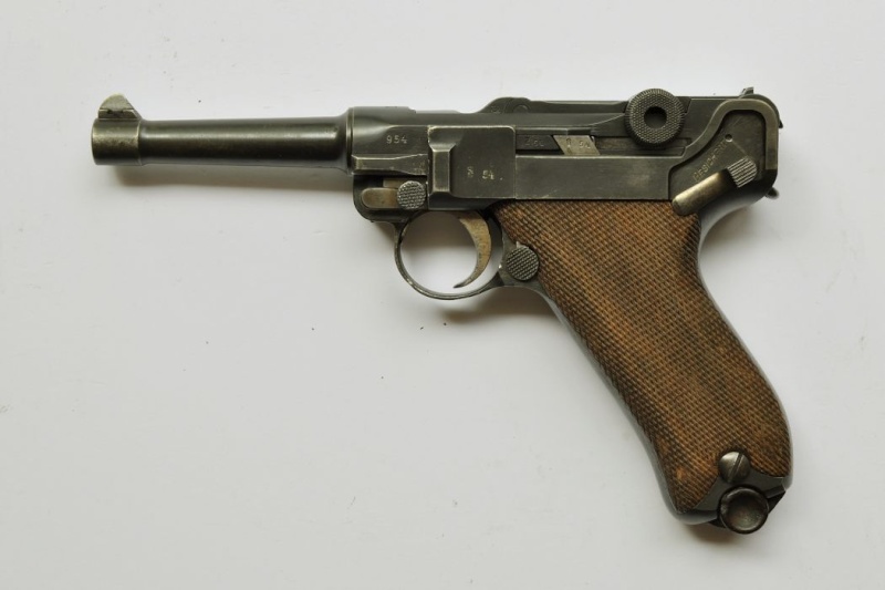 Le P 08 de l'arsenal d'Erfurt de l'armée impériale allemande. P_08_e10
