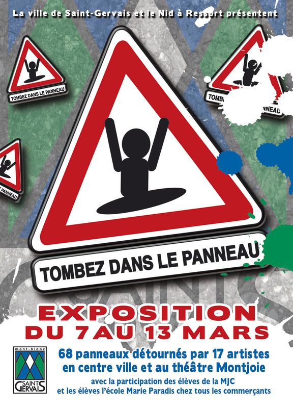 Exposition "Tombez dans le panneau" - St Gervais - mars 2015 Flyerp10