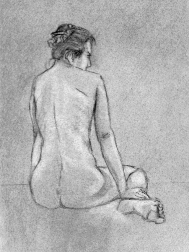 dessin femme nue