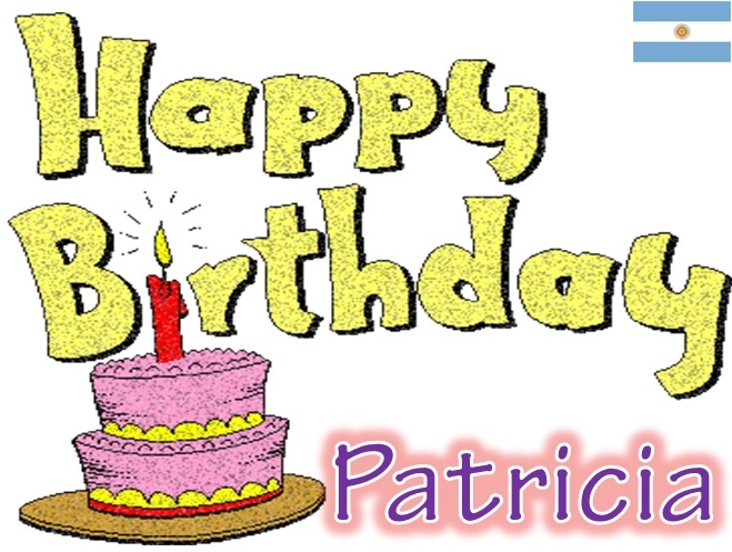 Feliz Cumpleaños Patricia Patric10