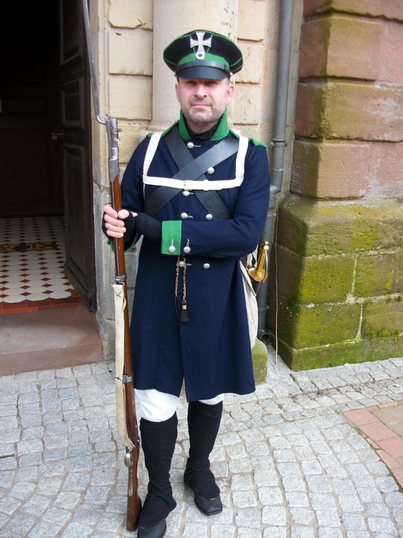 Tenue du "Wehrmann", l'homme sous les armes de la Landwehr Prussienne vers 1813. Imgp5210