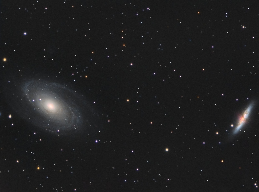 M81 et M82 ... au chausse pied M81-m813