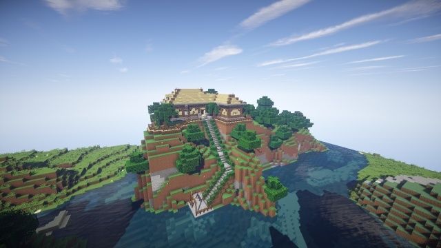 Minecraft vu avec Shaders, ça rend le jeu différent 2015-010