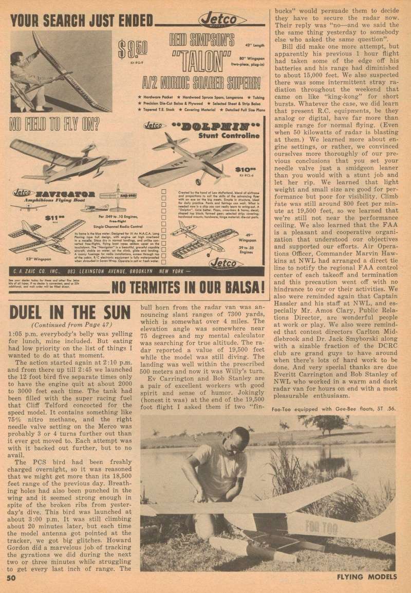 My Model Airplane Heroes and Their Creations from Back in the Day...and Other Cool Stuff Duel_i16