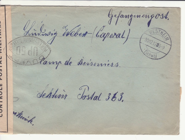Prisonniers de guerre allemand 1939/40 en France. _2_30_10