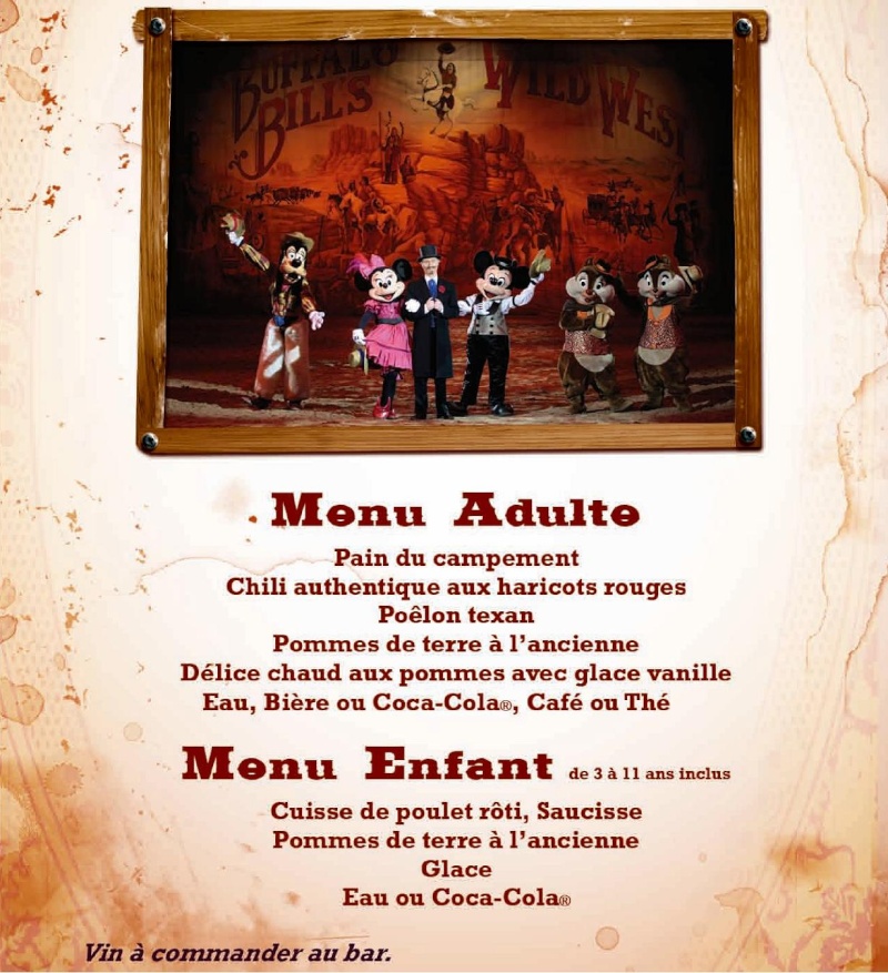 Le Buffalo Bill Wild West Show (carte p.40) - Page 26 Menu_b10