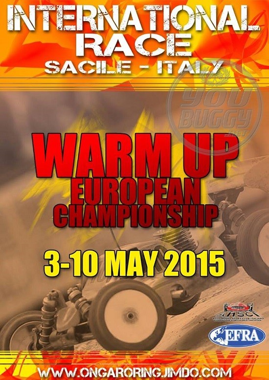 News: Campionato Europeo 2015 Warm UP - Locandina 10968410