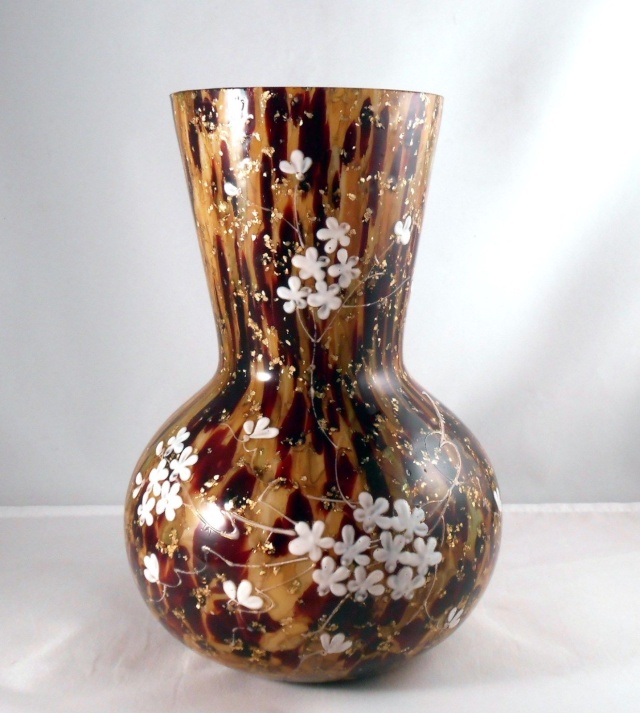 Vase en verre moucheté - travail italien années 50/60 _57_310
