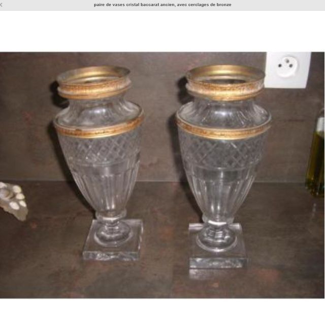 Ancien vase amphore cristal du XIX avec cerclages de bronze  :o - Page 3 Screen26