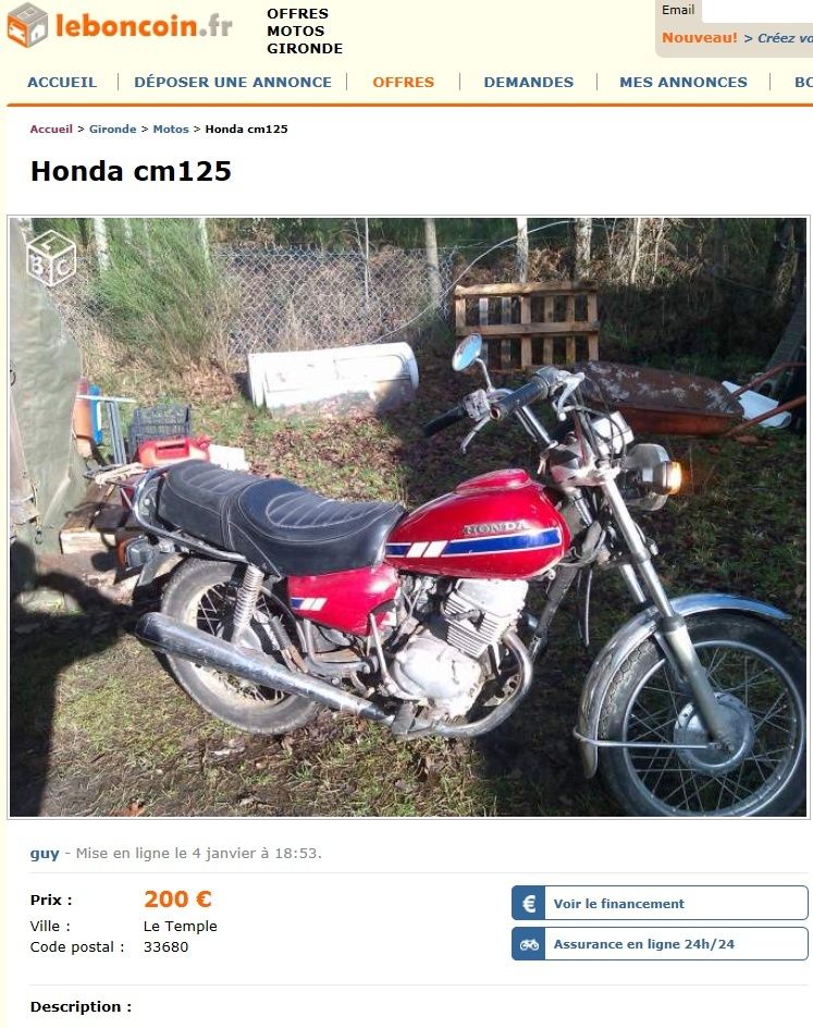 Ma recherche d'une moto à Maxi 100 € Cmt10