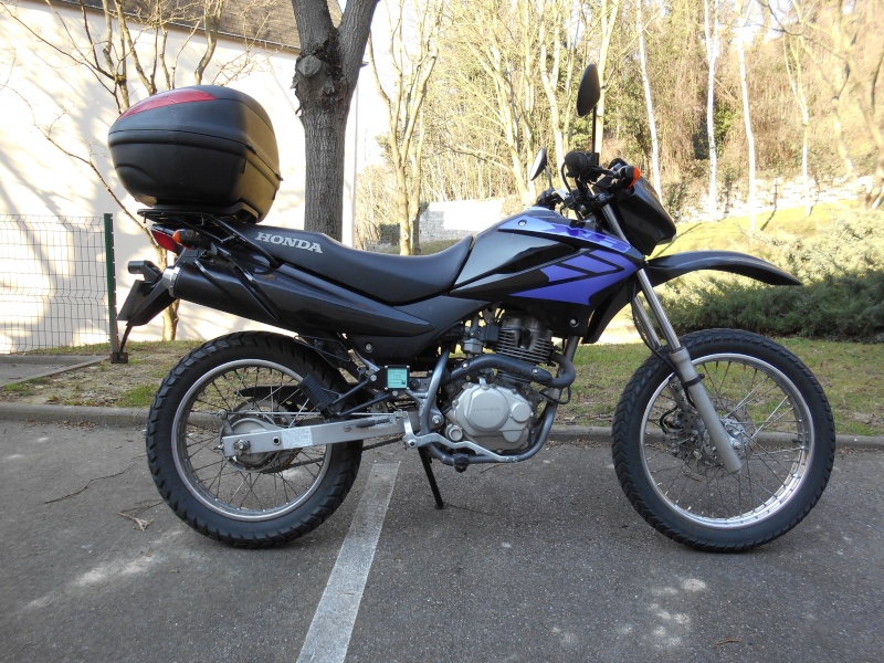 Ma Honda XR125L...100% utilitaire, 100% raisonnable !  Dscn0510