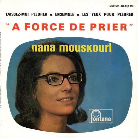 Les interprètes féminines de Serge Gainsbourg - Nana Mouskouri - À force de prier - 1963 Nana-m11