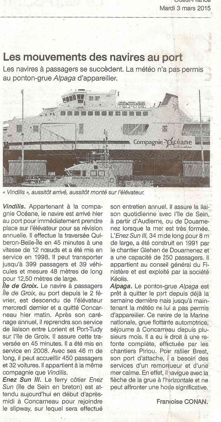 [Vie des ports] LE PORT DE CONCARNEAU - Volume 006 - Page 14 Numyyr13