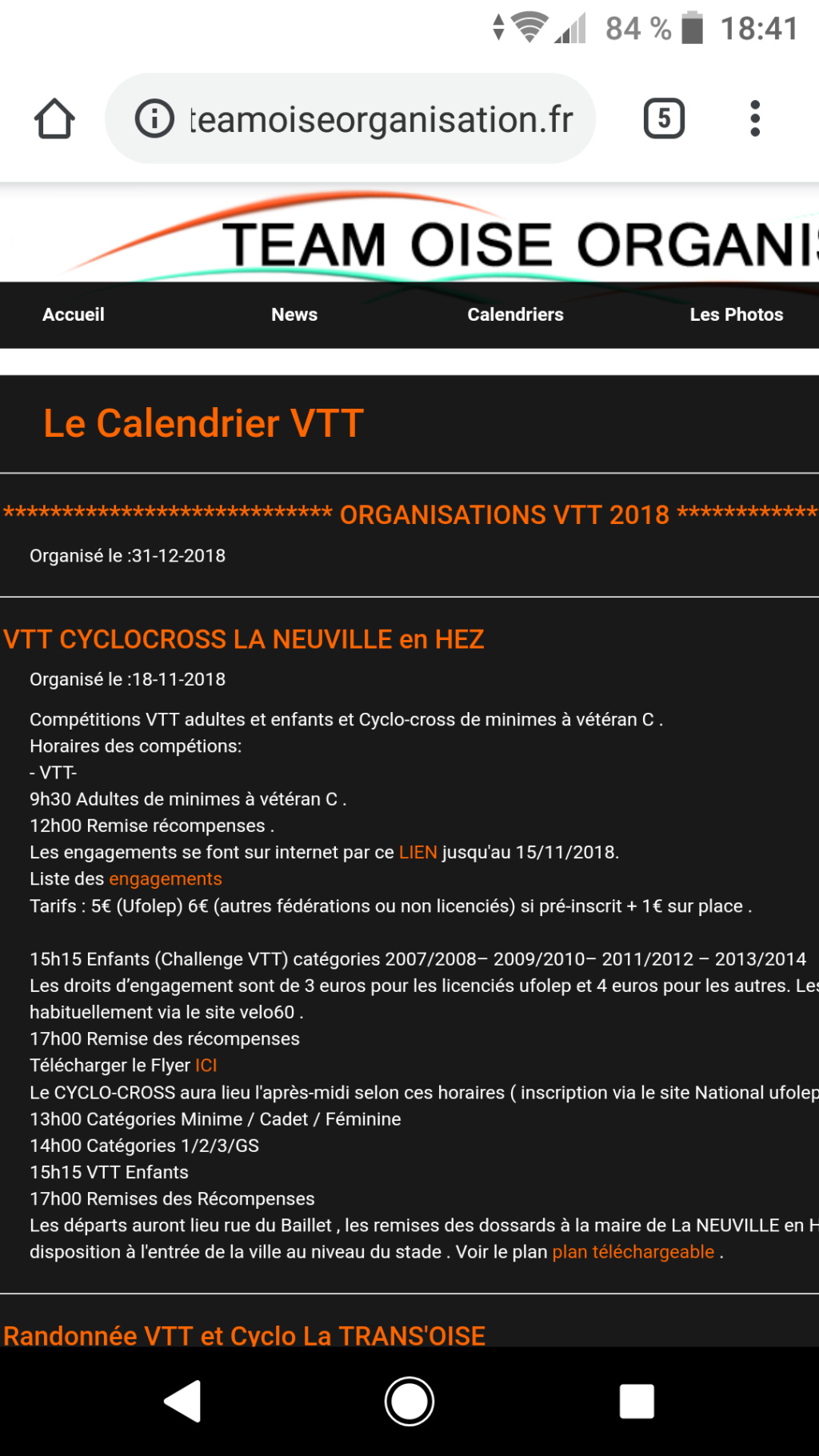 Course VTT La Neuville en Hez 18/11/18 Screen17