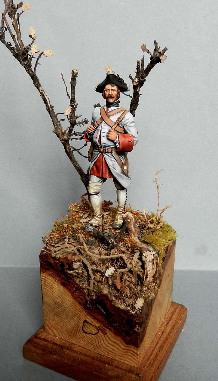 Régiment de la Reine,Nouvelle France 1756, 00123