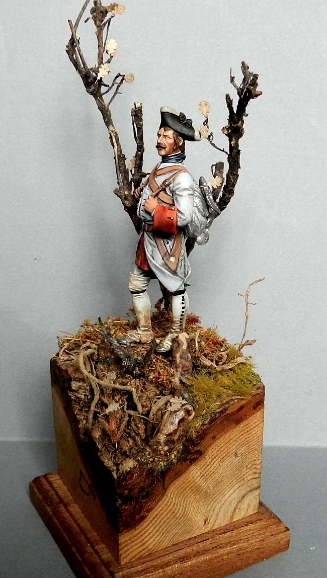 Régiment de la Reine,Nouvelle France 1756, 00217