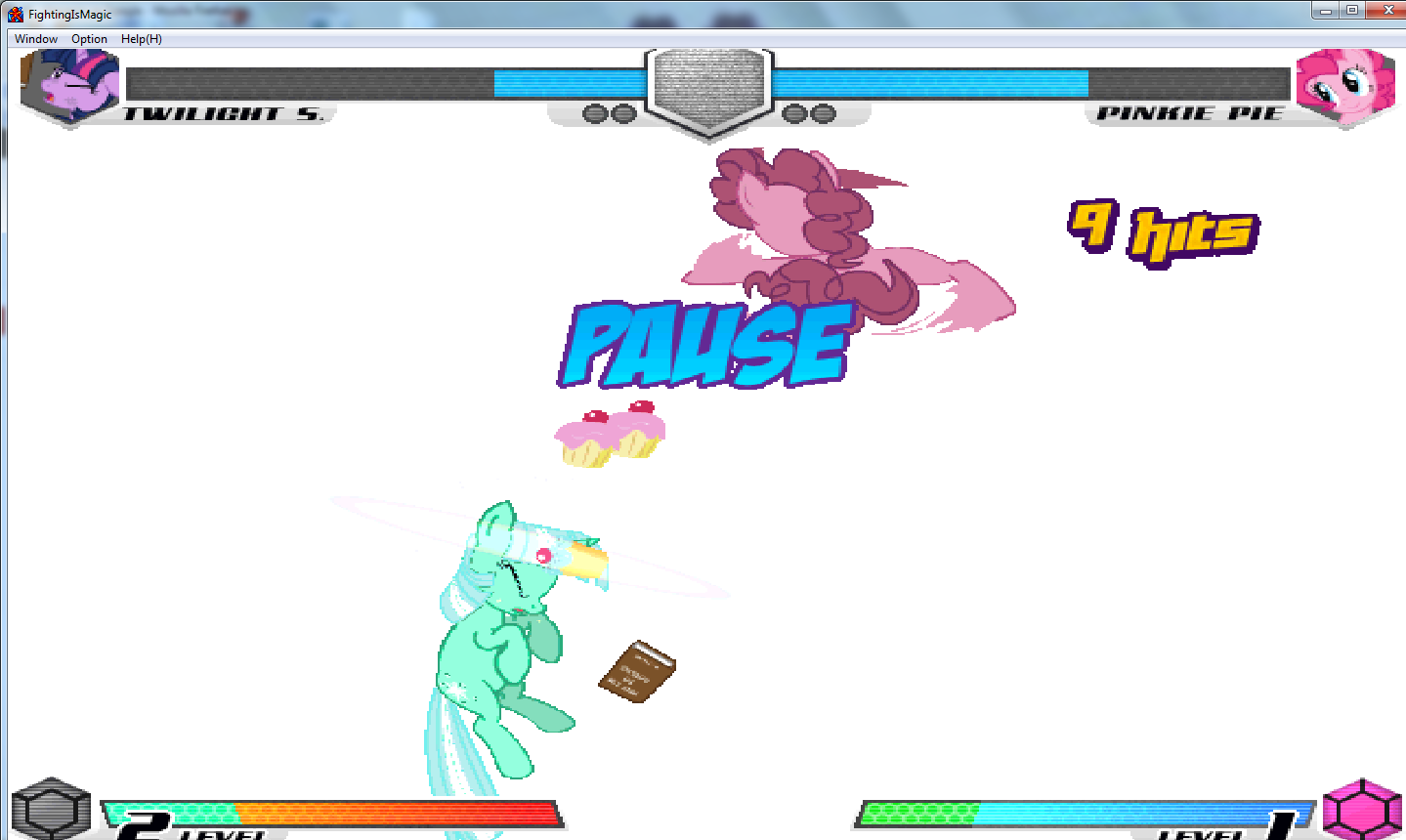MLP Fighting is Magic: Un nouveau FanGame développé par Mane6 Cupcak10