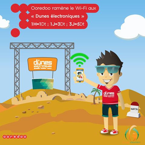 Ooredoo ramène le Wi-Fi pour Les Dunes Electroniques 15054510