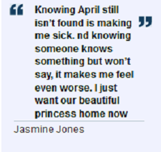  Five-year-old April Jones Abducted In Wales - Page 4 Jasmin10