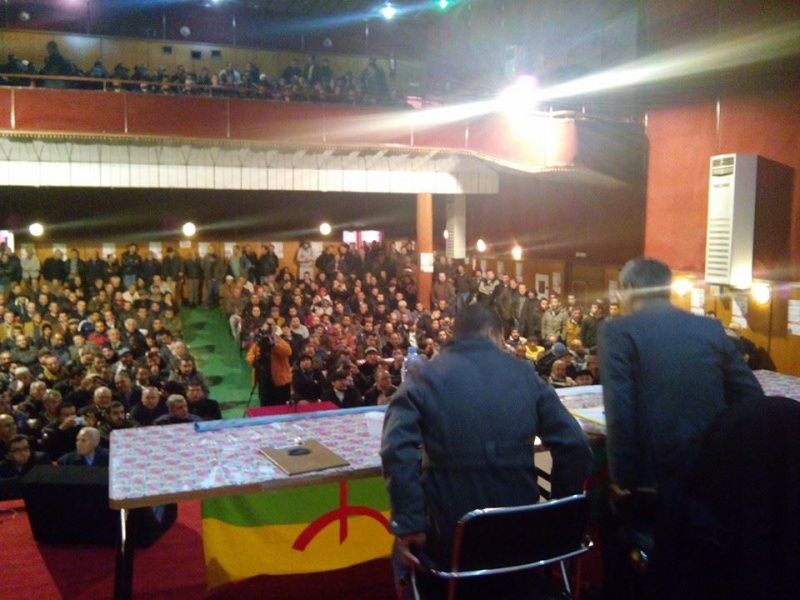 Said Sadi, aujourd'hui à Sidi-Aich dans une salle archi comble.02/01/2015 118