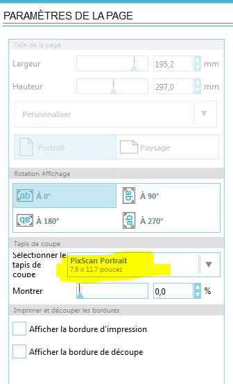 PROBLEME de Print and cut et forcement pixscan Captur49