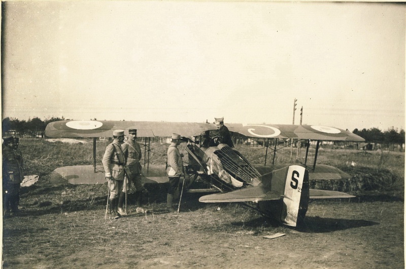 photos SPAD XIII endommagé Spad110