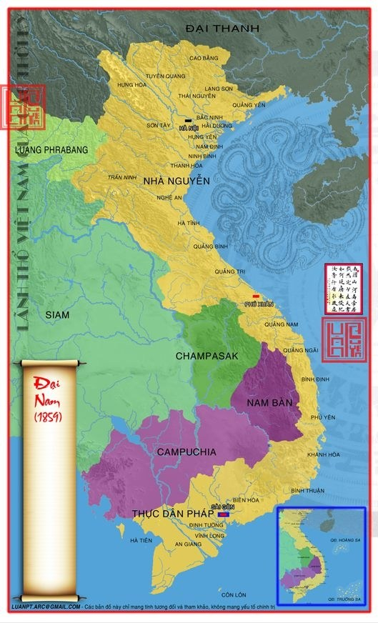 Lãnh thổ Việt Nam qua các thời kỳ Ban-do19