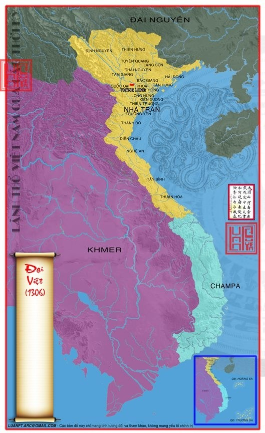 Lãnh thổ Việt Nam qua các thời kỳ Ban-do22