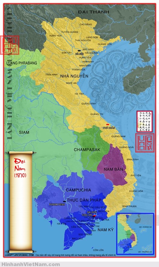 Lãnh thổ Việt Nam qua các thời kỳ Ban-do30