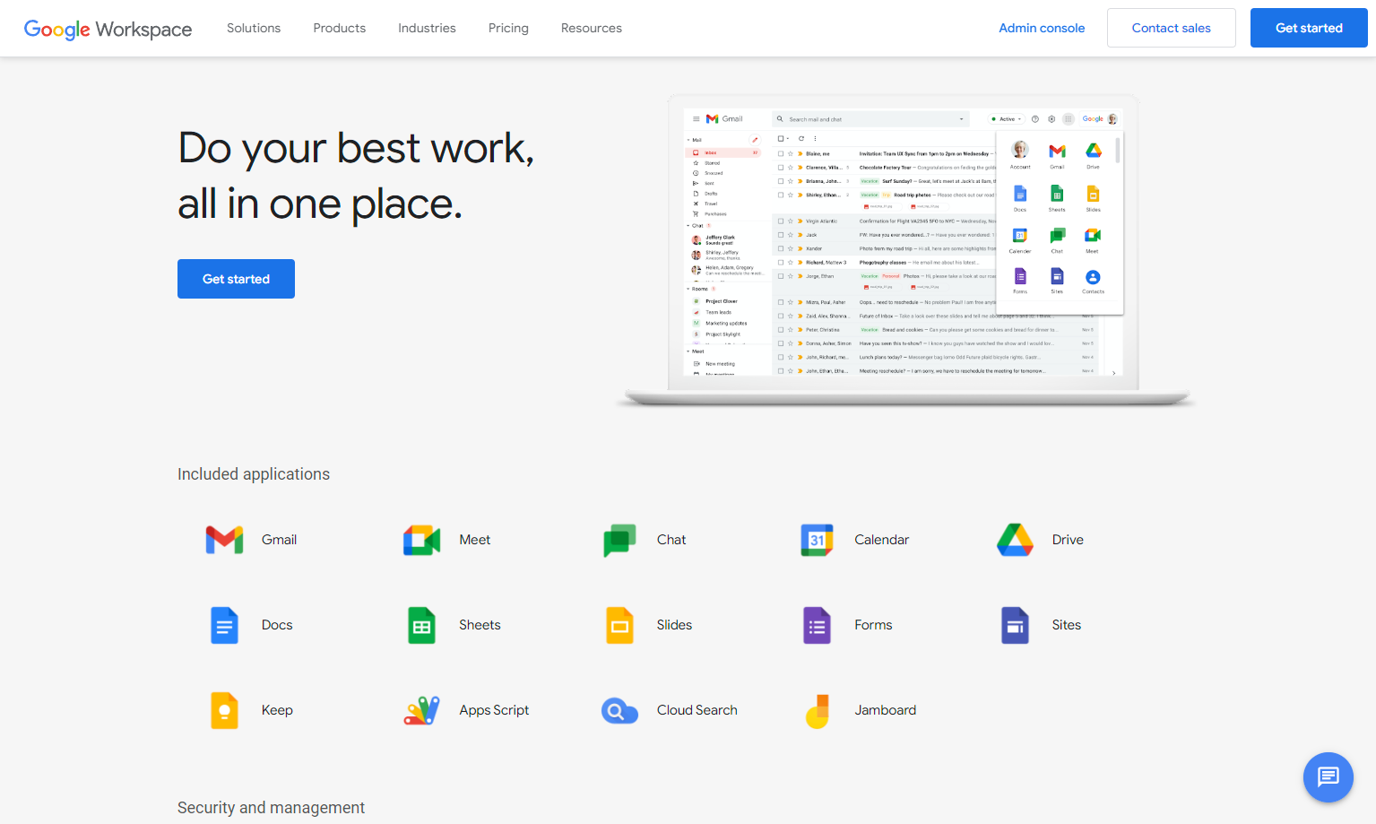 Chọn Microsoft Office hay Google Workspace Google22
