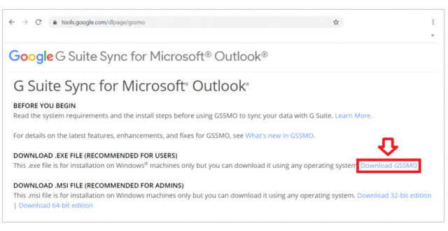 Hướng dẫn sử dụng Google Workspace Sync for Microsoft Outlook App Image110
