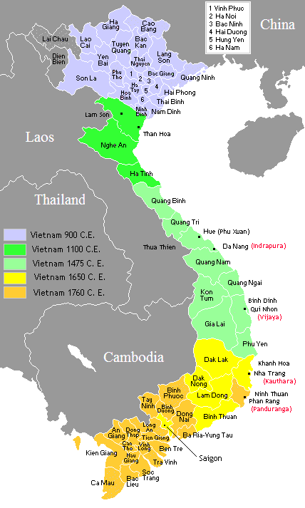 Lãnh thổ Việt Nam qua các thời kỳ Nam-ti10