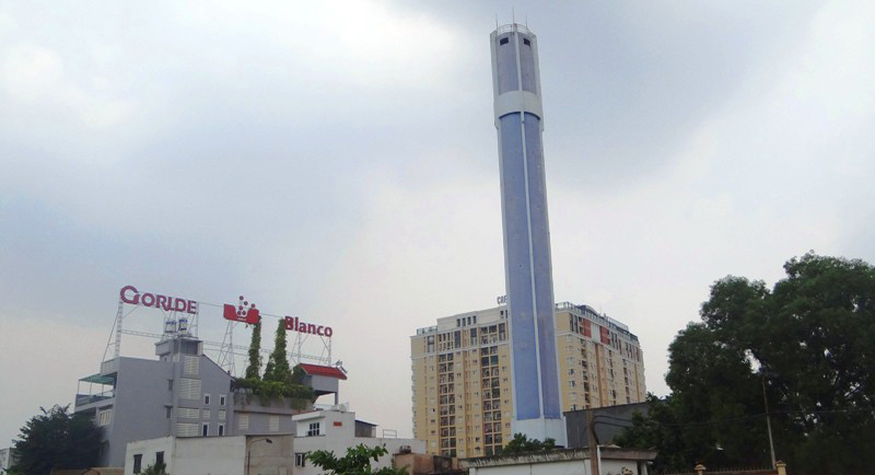 Tháp cắt áp - 'phi thuyền Apollo' giữa Sài Gòn Tda-110