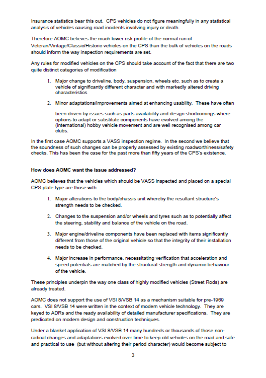 Proposed Changes to Club Permit Scheme Amoc310