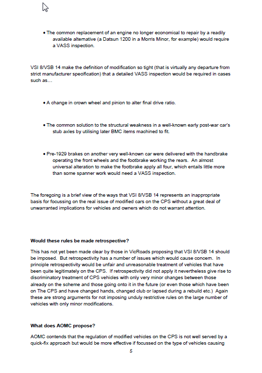 Proposed Changes to Club Permit Scheme Amoc510