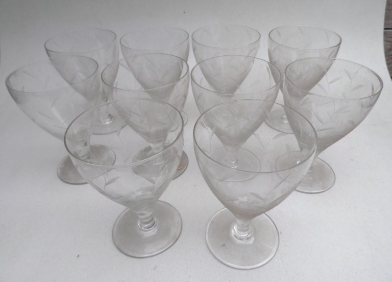 Verres " Bohème", modèle de taille 307. Verrerie Doyen Glazen10