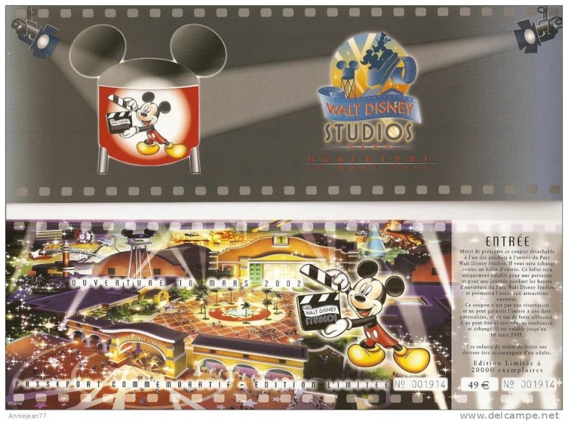 Vos anciens passeports et tickets d'entrée à DLP - Page 6 Euro_d11